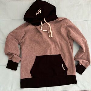 American Eagle Outfitters Two-Tone Hoodie - Black and gray